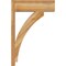 Ekena Millwork Thorton Block Rough Sawn Outlooker, Western Red Cedar, 8"W x 24"D x 36"H OUT08X24X36THR05RWR - alternate 3